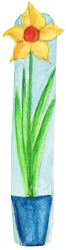 Easter bookmark